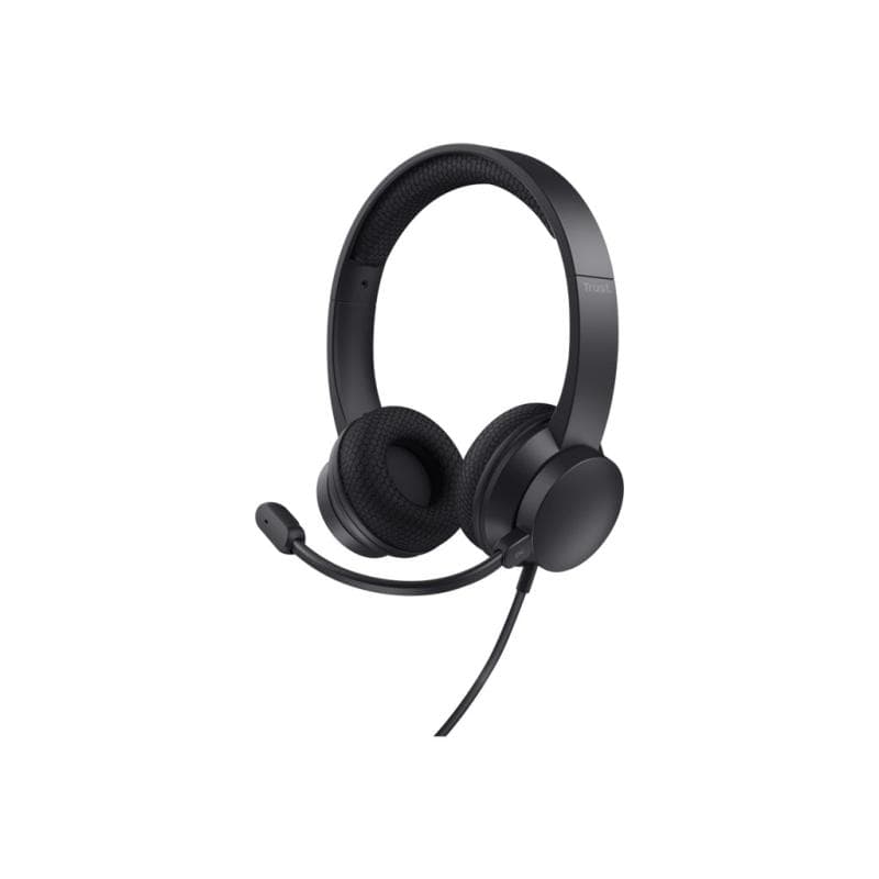 TRUST Headset HS-260 ENC schwarz - Schwarz (25334)