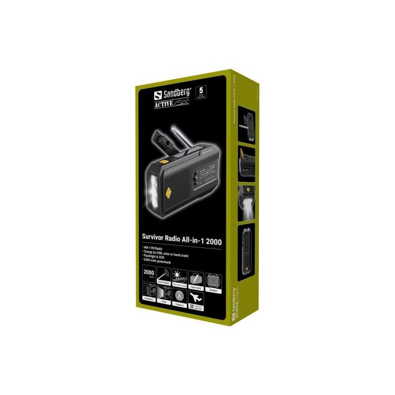 SANDBERG Survivor Radio All-in-1 2000