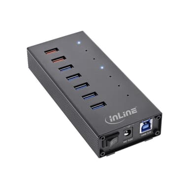 INLINE Hub - 7 x USB 3,2 Gen 1 - Desktop (35395I)