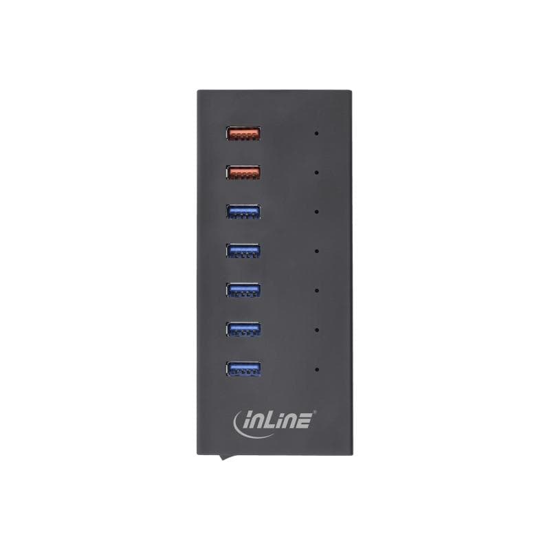 INLINE Hub - 7 x USB 3,2 Gen 1 - Desktop (35395I)