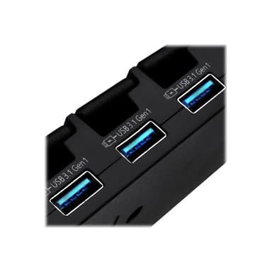 SILVERSTONE SST-UC03B-PRO - Hub - 7 x USB 3,1 Gen 1 - Desktop (SST-UC03B-PRO)