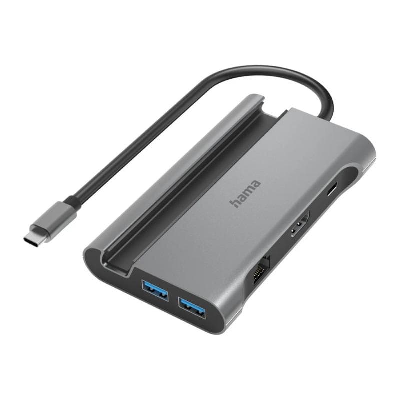 HAMA USB-C-Hub, Connect2Mobile, Multiport, 7 Ports (00200143)