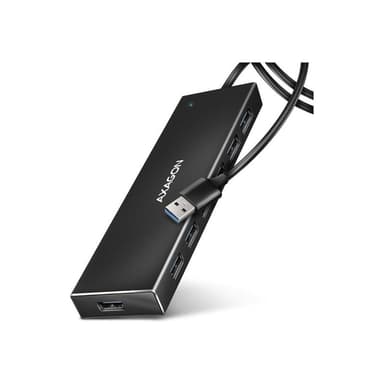 AXAGON HUE-F7A USB-Hub, 7x USB 3.2 Gen 1, externe Stromversorgung - 1m (HUE-F7A)