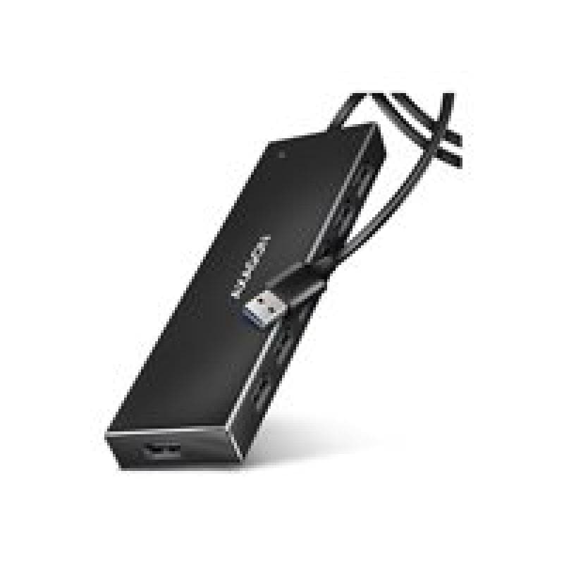 AXAGON HUE-F7A USB-Hub, 7x USB 3.2 Gen 1, externe Stromversorgung - 1m (HUE-F7A)