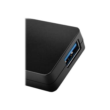 AXAGON HUE-G1C Schnittstellen-Hub USB 3.0 (3.1 Gen 1) Type-C 5000 Mbit/s Schwarz