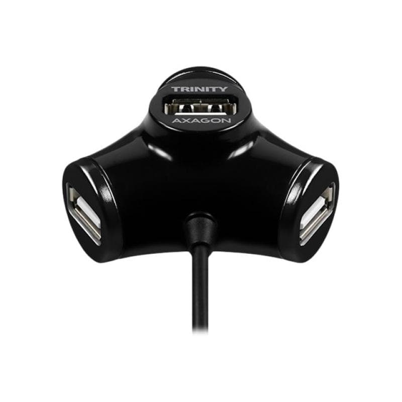 AXAGON HUE-X3B Schnittstellen-Hub USB 2.0 480 Mbit/s Schwarz (HUE-X3B)