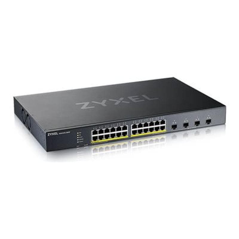 ZYXEL 28-Port Smart Managed PoE+ Switch