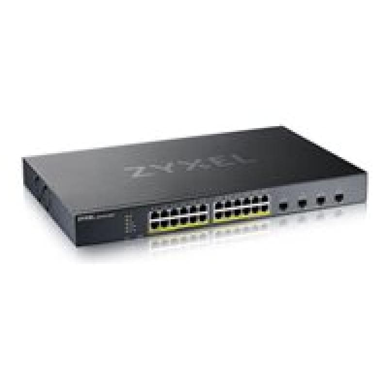 ZYXEL 28-Port Smart Managed PoE+ Switch
