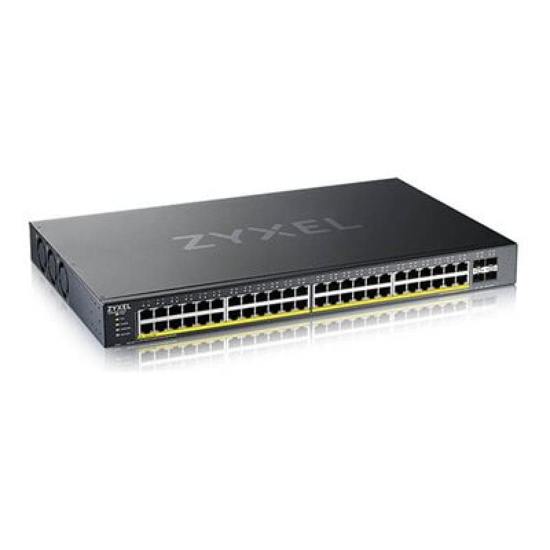 ZYXEL 52-Port Smart Managed PoE+ Switch