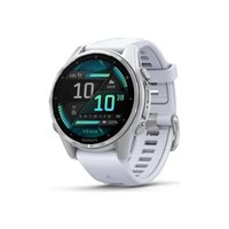 GARMIN fenix 8 43mm steinweiß/silber