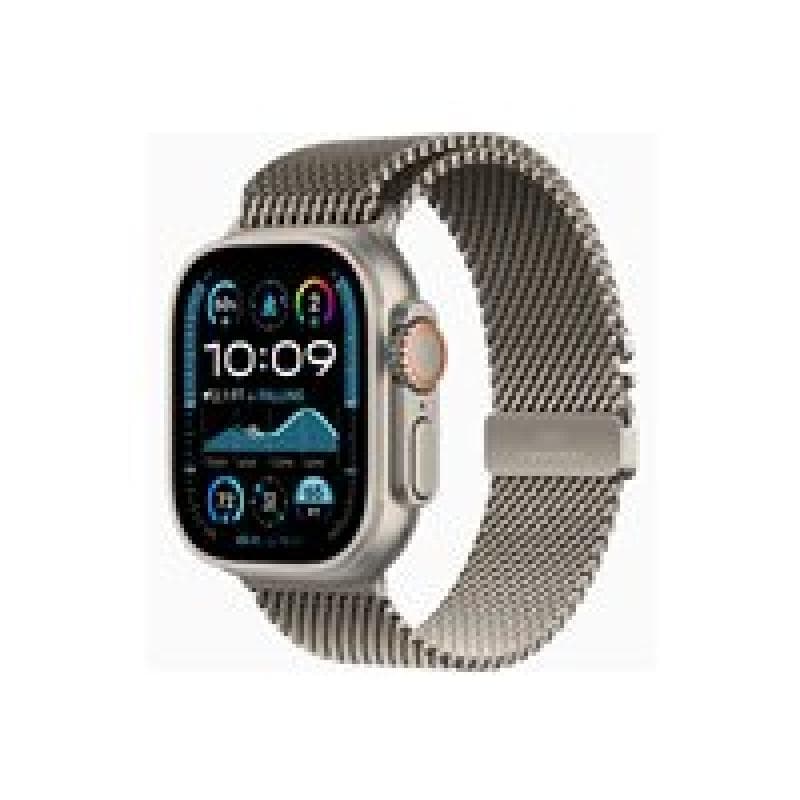 APPLE Watch Ultra 2 GPS + Cellular 49mm Natural Titanium Case with Natural Titanium Milanese Loop