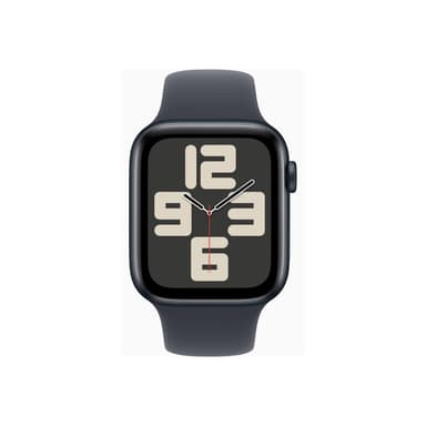 APPLE Watch SE GPS + Cellular 44mm Midnight Aluminium Case with Midnight Sport Band - M/L