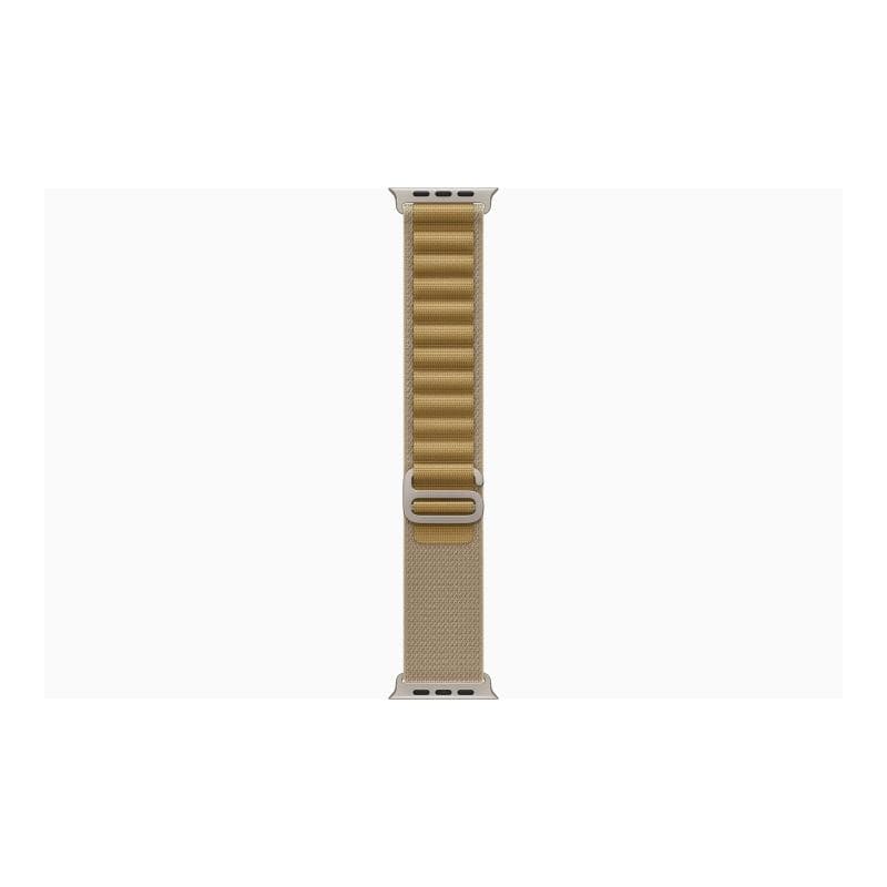 APPLE Watch Ultra 2 GPS + Cellular 49mm Natural Titanium Case with Tan Alpine Loop - Large