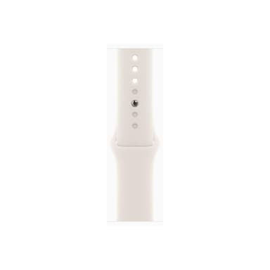 APPLE Watch Series 10 GPS + Cellular 46mm Gold Titanium Case with Starlight Sport Band - M/L