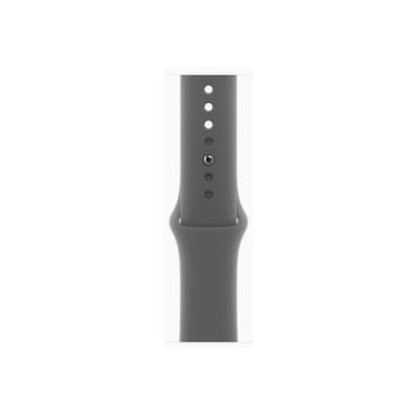 APPLE Watch Series 10 GPS + Cellular 46mm Natural Titanium Case with Stone Grey Sport Band - M/L