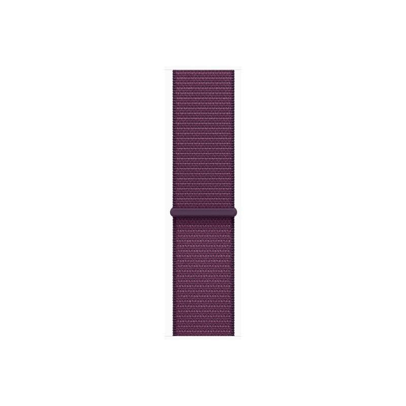 APPLE Watch Series 10 GPS + Cellular 46mm Rose Gold Aluminium Case with Plum Sport Loop