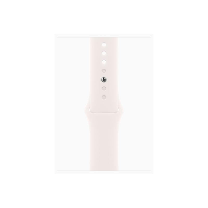APPLE Watch Series 10 GPS + Cellular 46mm Rose Gold Aluminium Case with Light Blush Sport Band - M/L