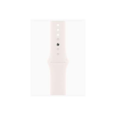 APPLE Watch Series 10 GPS + Cellular 46mm Rose Gold Aluminium Case with Light Blush Sport Band - S/M