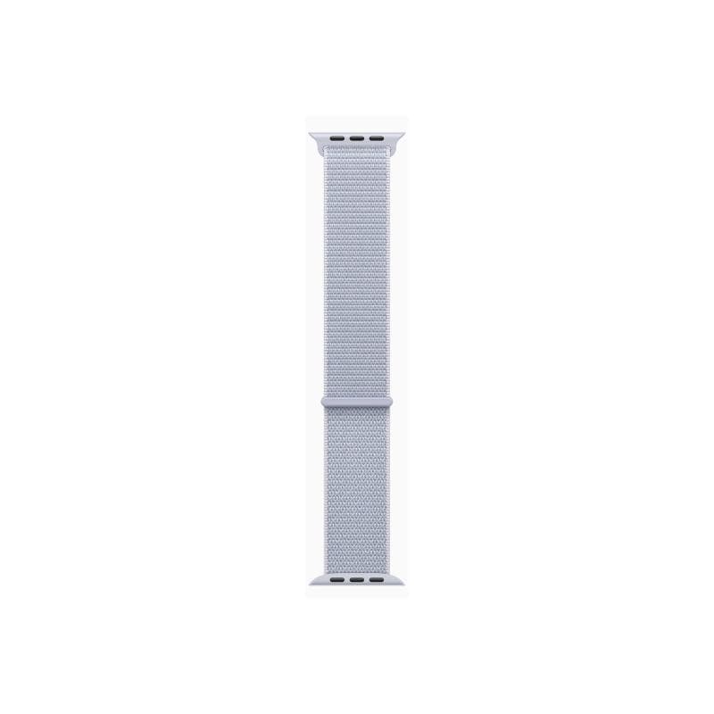 APPLE Watch Series 10 GPS + Cellular 46mm Silver Aluminium Case with Blue Cloud Sport Loop