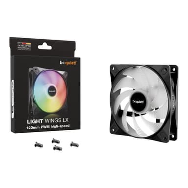 BE QUIET ! Lüfter Light Wings LX PWM high-Speed 120mm Schwarz