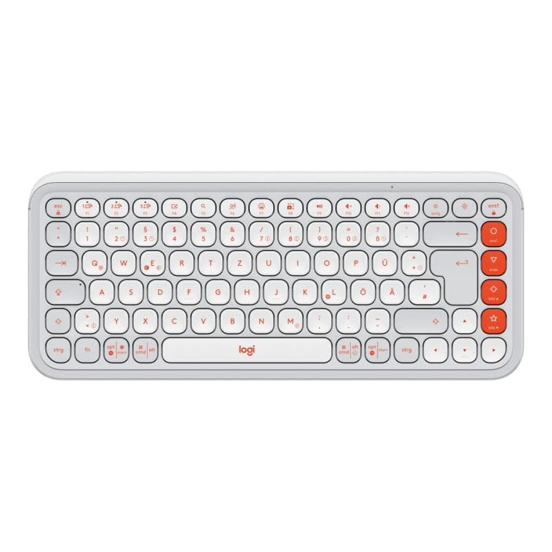 LOGITECH POP ICON KEYS - OFF WHITE - DEU