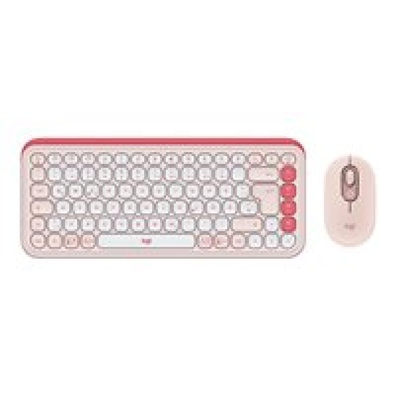 LOGITECH POP ICON COMBO - ROSE - DEU
