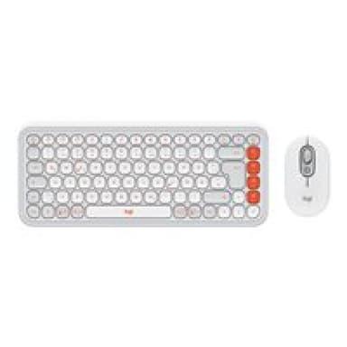 LOGITECH POP ICON COMBO - OFF WHITE - DEU