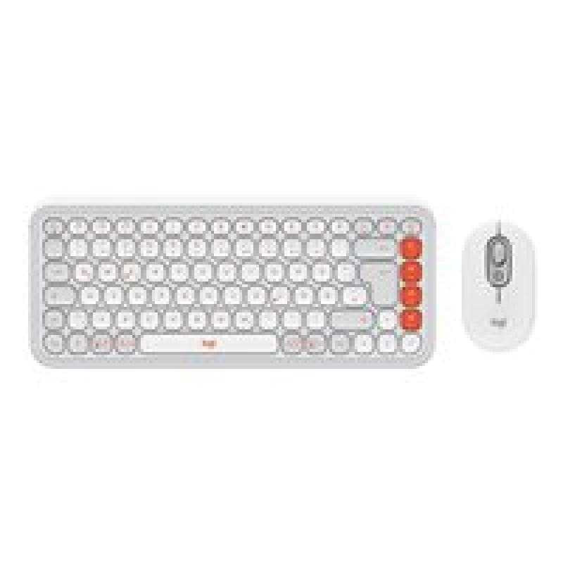 LOGITECH POP ICON COMBO - OFF WHITE - DEU