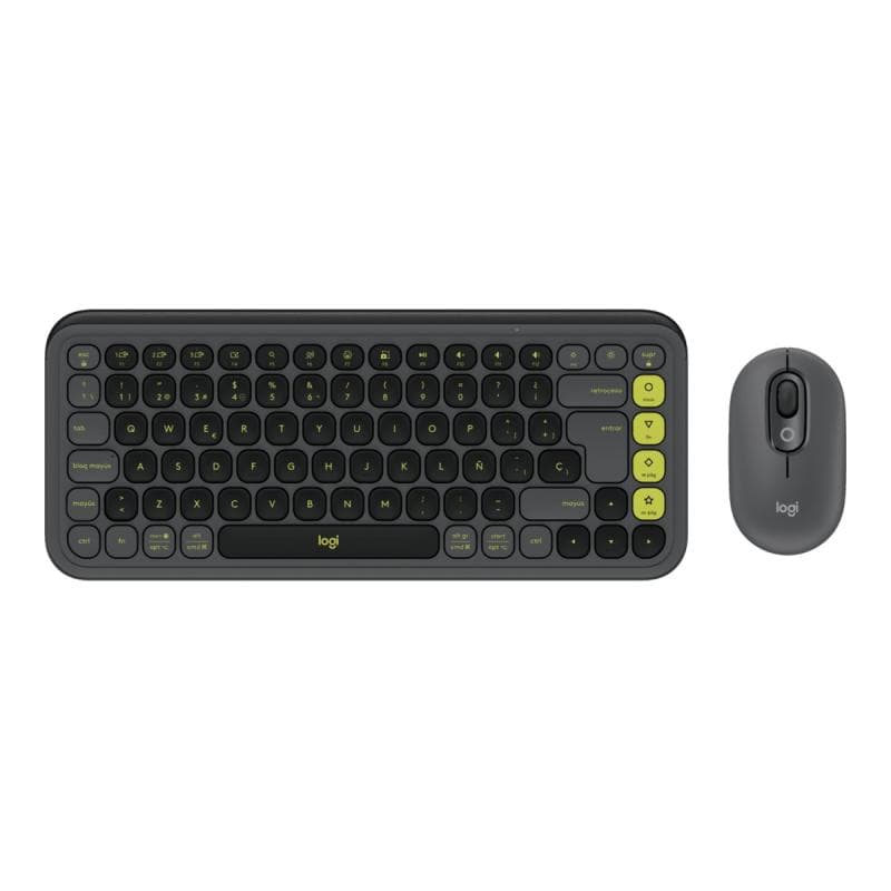 LOGITECH POP ICON COMBO - GRAPHITE - DEU