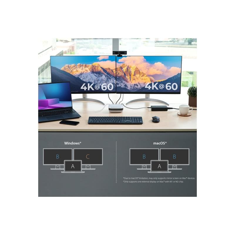 J5 CREATE JCDS337-N, Kabelgebunden, USB 3.2 Gen 2