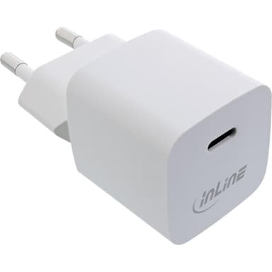 INLINE USB Netzteil Ladegerät Single USB-C, 33W, weiß
