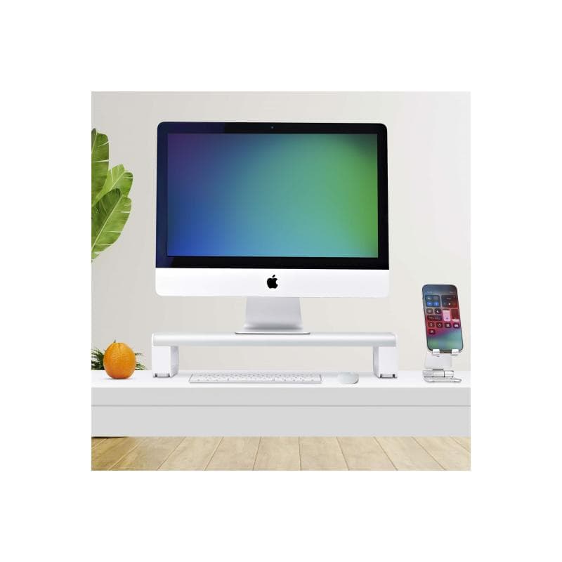 STARTECH.COM Ergonomischer Monitorständer bis 15kg Feste Höhe 9cm