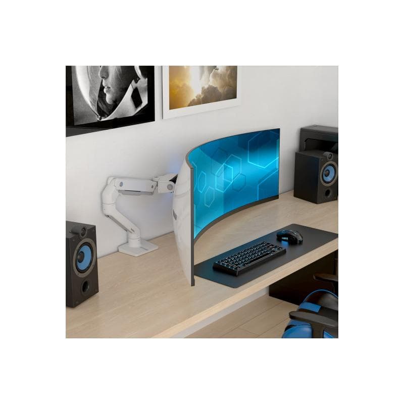 ERGOTRON HX VHD Monitor Arm in Weiß - Tischhalterung