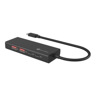 RAIDSONIC ICY BOX IB-HUB1436-CPD 4-Port USB 3.2 Gen 2 Hub 2 x USB 3.2 Type-A und 2 x USB 3.2 Type-C