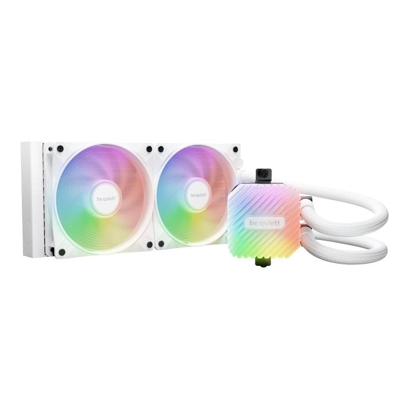 BE QUIET ! Light LOOP 240 mm White Wasserkühlung für Intel/AMD Prozessoren
