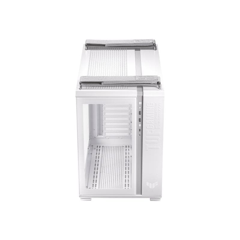 ASUS TUF Gaming GT502 Plus Weiß ATX Midi-Tower Gaming Gehäuse mit Glasfenster
