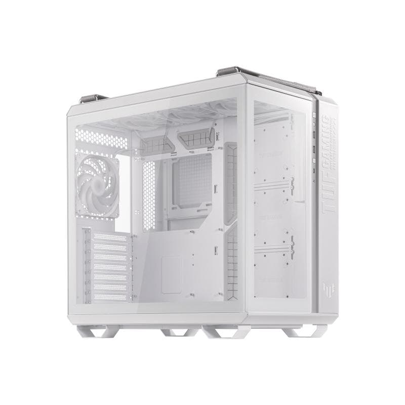 ASUS TUF Gaming GT502 Plus Weiß ATX Midi-Tower Gaming Gehäuse mit Glasfenster