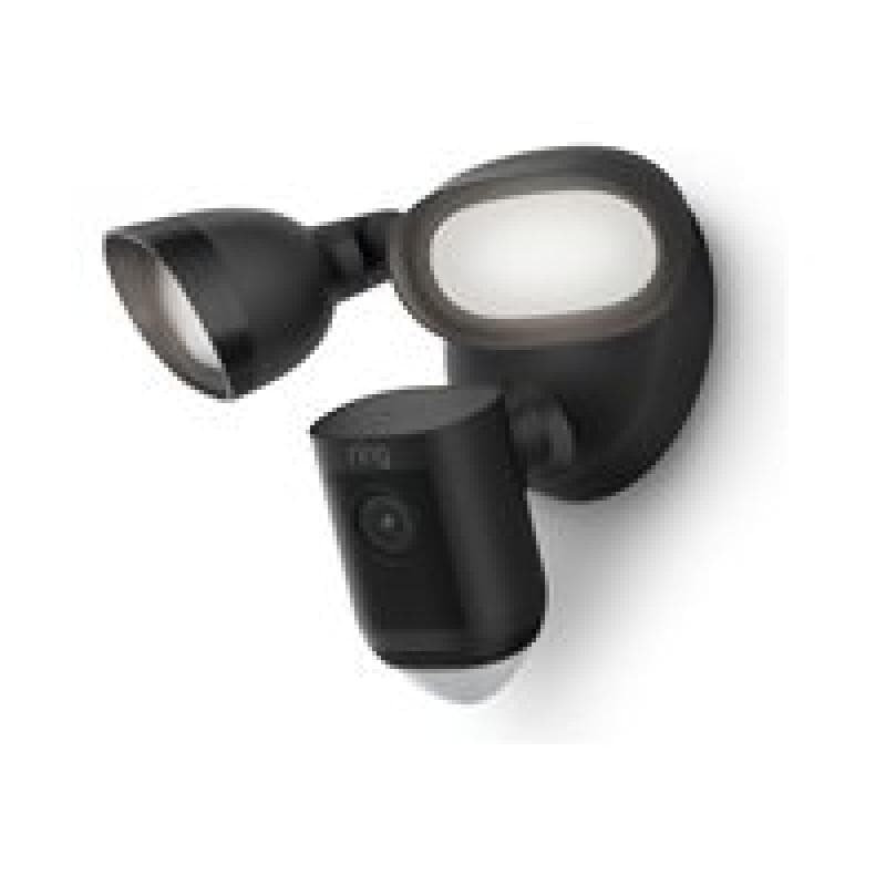 RING Floodlight Cam Wired Pro - 2024 schwarz