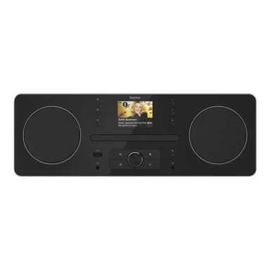 HAMA 00054254 Digitalradio ″DR1560CBT″, DAB+/FM/CD/Bluetooth RX, Schwarz