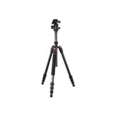 HAMA Dreibeinstativ Ramble II Duo Carbon, 160 - Ball, mit Smartphone-Halterung (00004486)