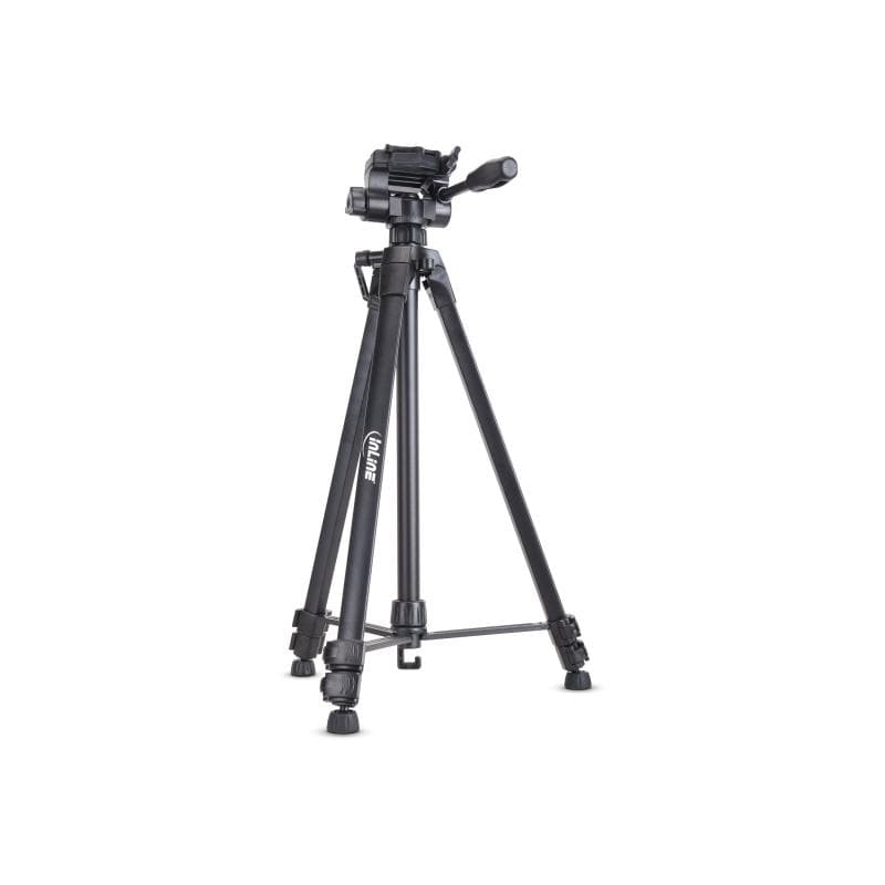 INLINE Stativ - universal, aluminium, black, maximum height 1,73m (48018B)