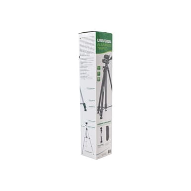 INLINE Stativ - universal, aluminium, black, maximum height 1,73m (48018B)