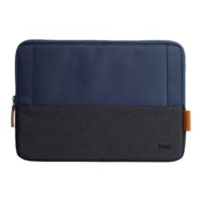 TRUST Notebooktasche LISBOA bis 13.3 Zoll LAPTOP SLEEVE, blau
