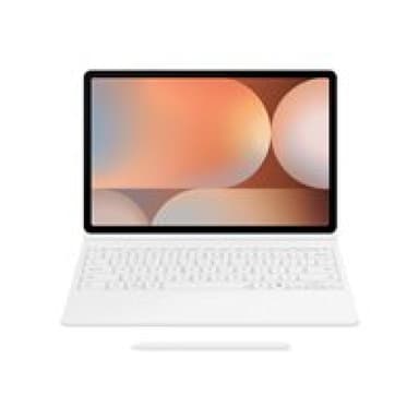 SAMSUNG Book Cover Keyboard für Tab S10+/S9+/S9 FE+ White