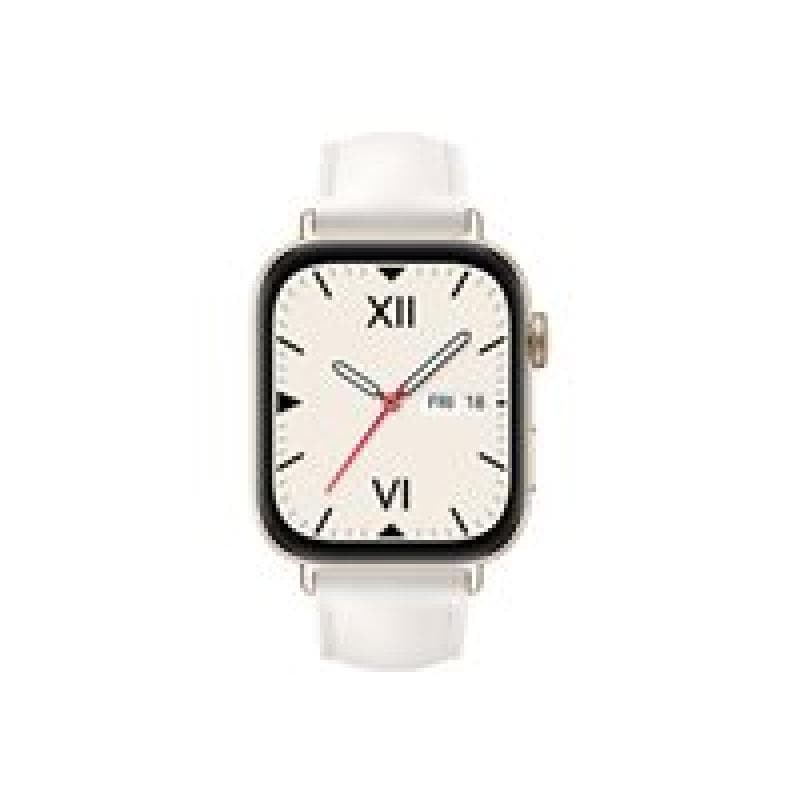 HUAWEI Watch Fit 3 (Solo-B09S) (weiß, Fluorelastomer-Armband in weiß)