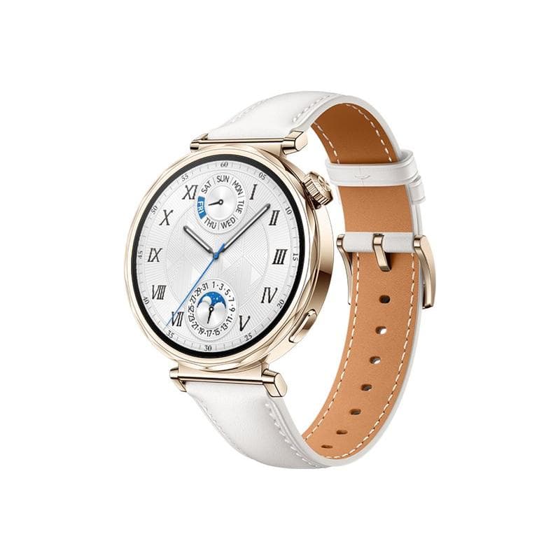 HUAWEI Watch GT5 41mm (Jana-B19L) (gold, weißes Komposit-Armband)