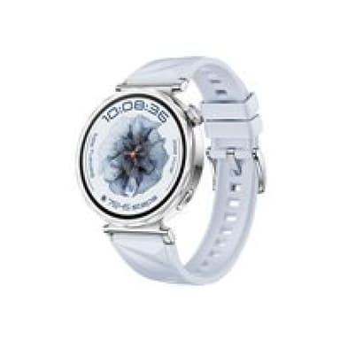HUAWEI Watch GT5 41mm (Jana-B19FC) (grau, blaues Fluorelastomerarmband)