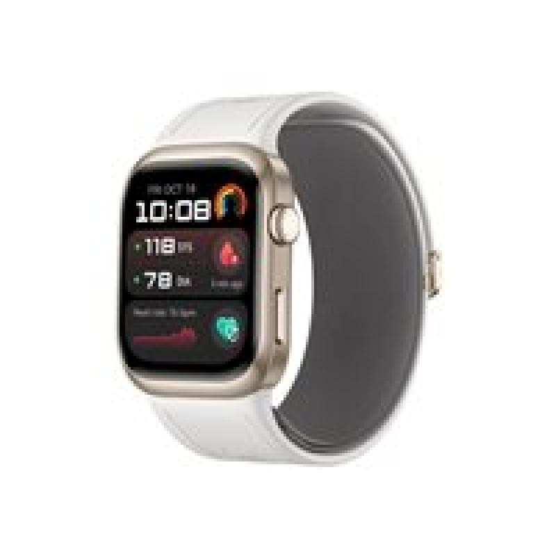 HUAWEI Watch D2 (Luca-B10L) (gold, weißes Lederarmband)
