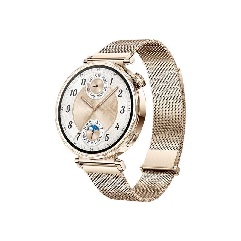 HUAWEI Watch GT5 41mm (Jana-B19M) (gold, goldenes Milanese-Armband)