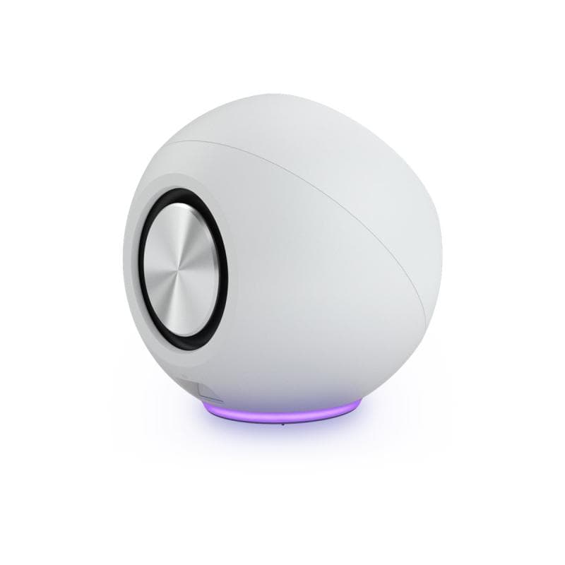 CREATIVE LABS Pebble SE (weiß, Bluetooth 5.3, USB-C, Klinke, RGB)